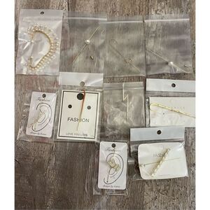 Earring Jewelry Ear Crawler Wrap Hook Gift Set Lot #12